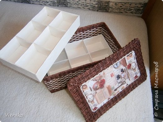Коробка для  дамских мелочей. A box for ladies' little things (фото 6)