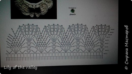 Схема к воротничку, к сожалению, только такая( Но её с легкостью можно найти в поиске) (фото 11)