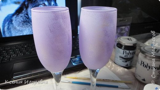 так же делаем второй.Оставляем минут на 5 для того,чтобы фон просох... (фото 7)