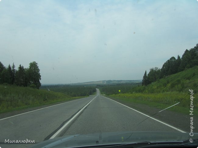 С горки на горку и дорога уходит в небо. (фото 84)