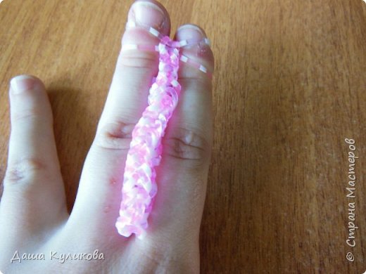 Браслеты из резинок "Loom bands" (фото 12)