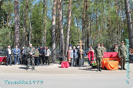 Выступление члена поискового объединения "Рубеж" А.В.Атишева (фото 9)