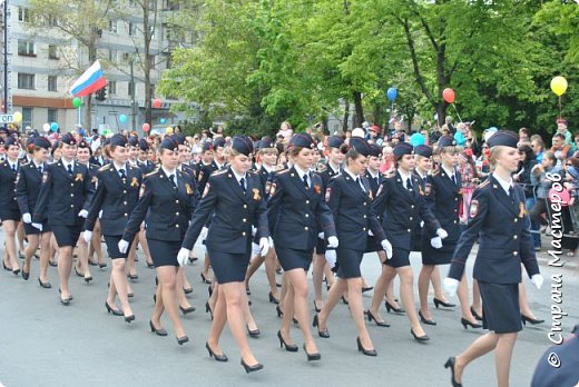 И напоследок не могу не показать самый обаятельный и привлекательный строй на Параде Победы ))))  (фото 10)