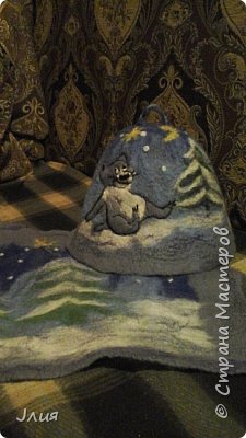 Еще одна банная шапочка по просьбе (фото 13)