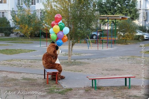 А медведь сидит и тихо скучает в ожидании своей дамы сердца. (фото 8)