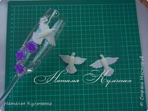 Силиконовые молды Голубки и немного изделий с птичками (фото 9)