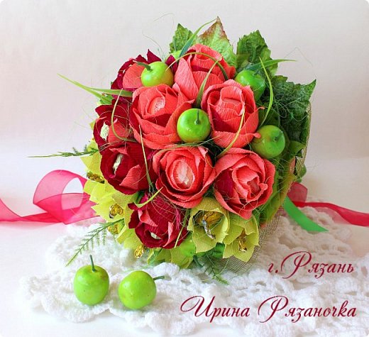 Фейерверк ручных букетов (фото 15)