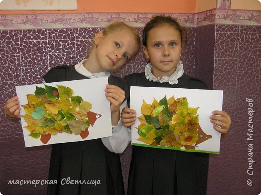 Вот такие ёжики у нас получились. (фото 5)