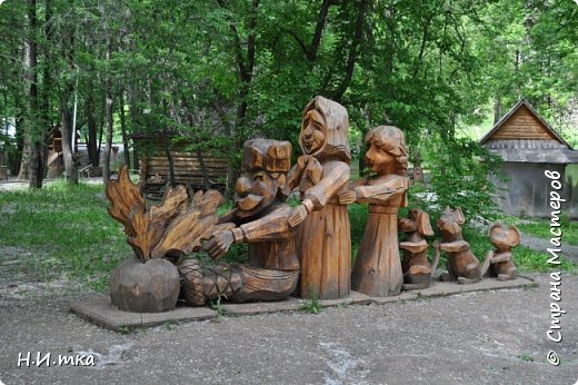 Деревянные скульптуры: репка (фото 56)