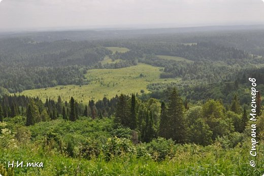 Панорама кунгурской лесостепи  захватывает дух. (фото 10)