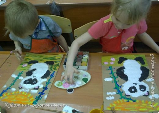 Очень любим "похулиганить", рисовать пальчиками :))) (фото 22)