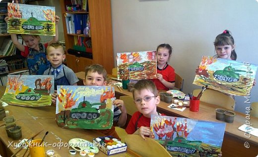 Рисунок к 9 маю, 6 лет (фото 31)