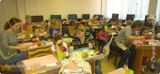 А вот и мастер-класс с родителями :) И детки 6-летние (фото 2)