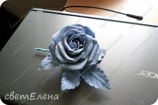 джинс цветы (фото 2)