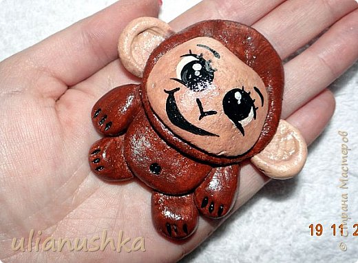 обезьянки(магниты) из соленого теста!! (фото 2)
