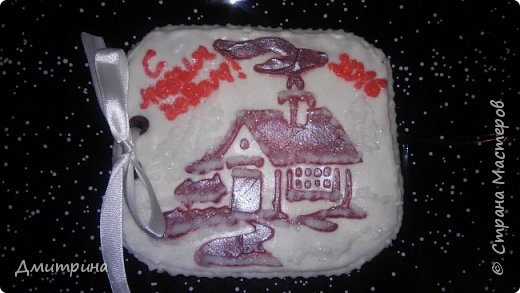 Привет жителям необъятной страны мастеров! Новый год не за горами, усиленно делаю подарки родным - пряники, пряничные елки, пряничные открытки! (фото 1)