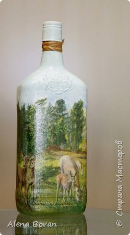 ДЕКУПАЖ бутылочки новые и старые... (фото 113)
