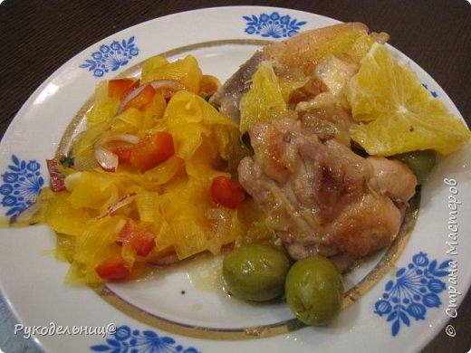 Я подавала с курочкой, рецепт которой в следующем посте.Можно посмотреть здесь https://podjem-tal.ru/node/997284. (фото 9)
