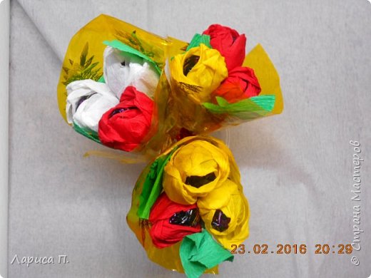 Начала эксперименты к 8-му Марта.