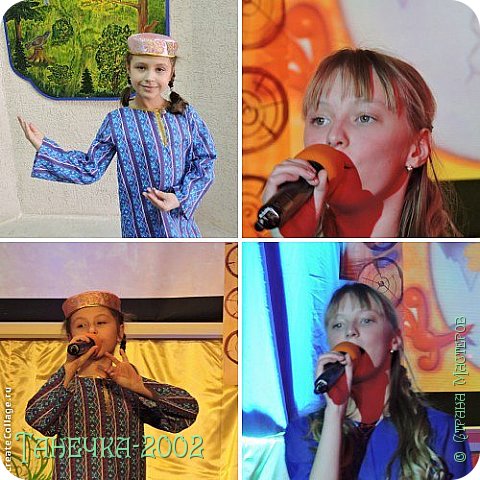 А это небольшой коллажик с нашего вокального конкурса "Голосинка". Я и моя младшая сестра Машуля. Мы с ней выступали в одной возрастной категории, хоть мы и были соперницами, но все прошло очень мирно. У Машули 1 место, а у меня 3!!! (фото 20)