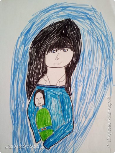 Одна из моих любимых работ, ученик 4 класса, Ступакова Данила.
Еще есть работы, но времени нет все загрузить, как будет возможность, то выложу