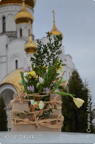 изначально был такой вариант, даже съездили на фото сессию к ближайшей церкви, но сам вариант композиции мне не понравились, на второй выезд уже времени не было к сожалению  (фото 5)