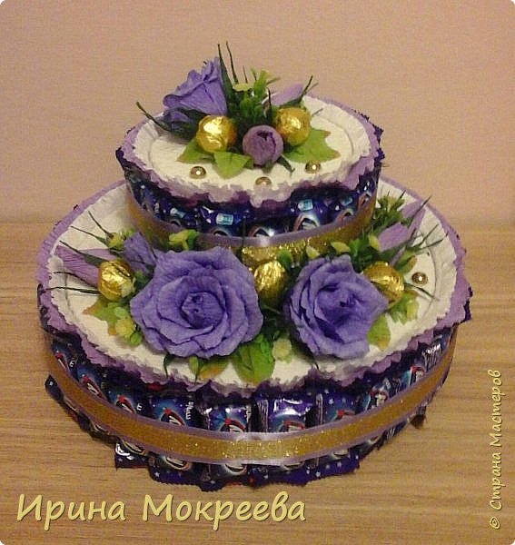 Торты из конфет  (фото 4)