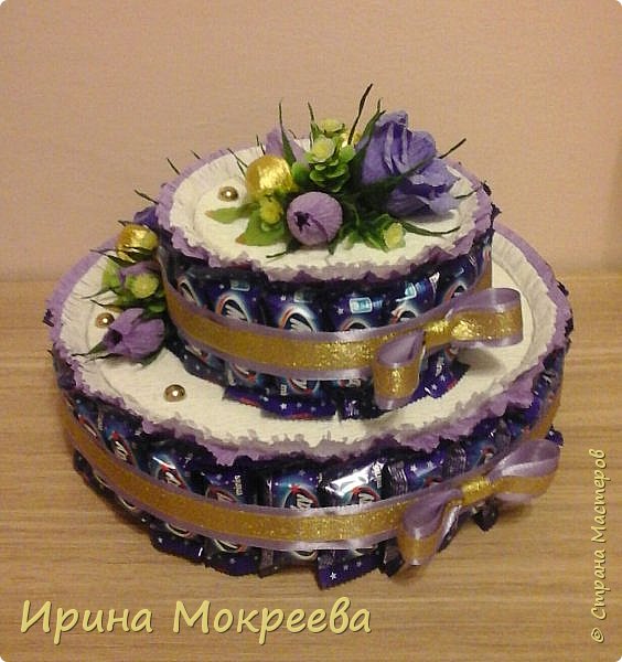 Торты из конфет  (фото 6)