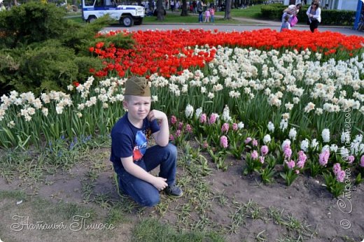 До сих пор вызывает изумление, где жители разрушенных войной городов могли находить тюльпаны и гвоздики в таком количестве ранней весной 1944 и 1945 годов... (фото 9)