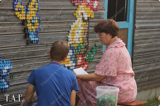 Близко финиш. Уже дополняем цветы зелеными листочками. (фото 14)