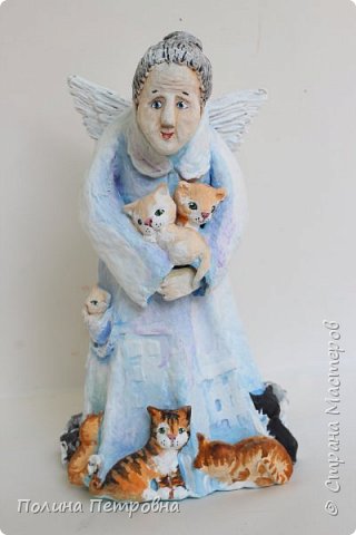 Кукла интерьерная-Ангел Бабушка (фото 1)