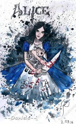 И Алиска:) 
(Alice: Madness returns)
А5 (фото 10)