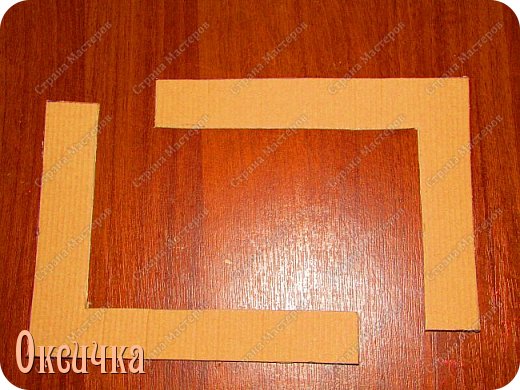 Делаем уголочки для картины из картона. (фото 9)