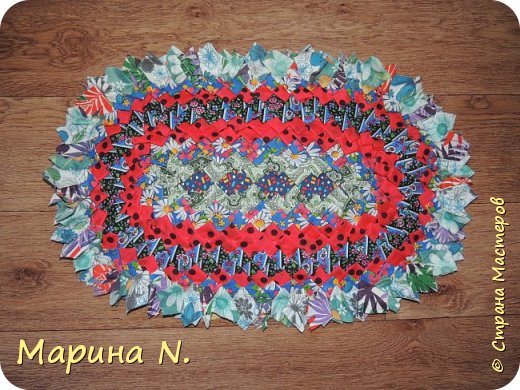 Коврики из  уголков. (фото 8)