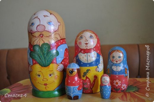 Матрешки "Репка" (фото 2)