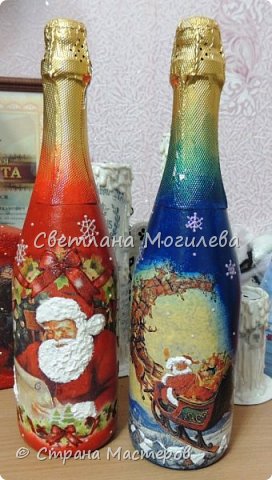 Бутылки для нового года (фото 1)