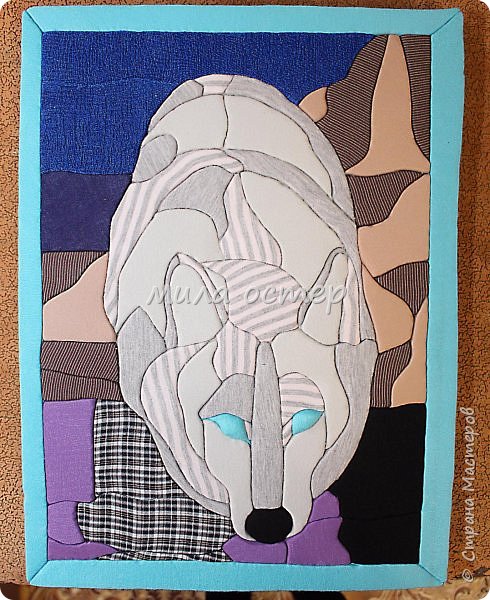 А для мужа сделала волка (он очень любит этих животных). (фото 9)