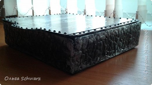 Шкатулка простенькая, для всякой мелкой ерунды. (фото 2)