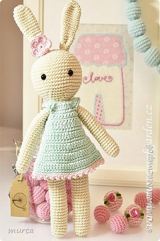 Lovely crochet bunny (фото 1)