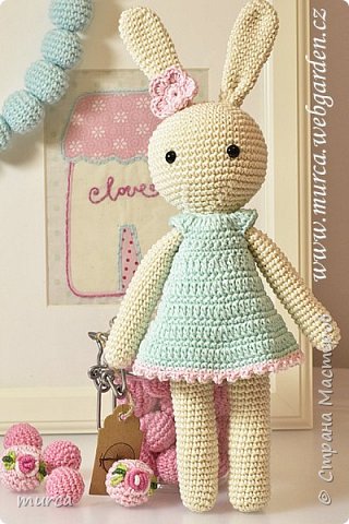 Lovely crochet bunny (фото 2)