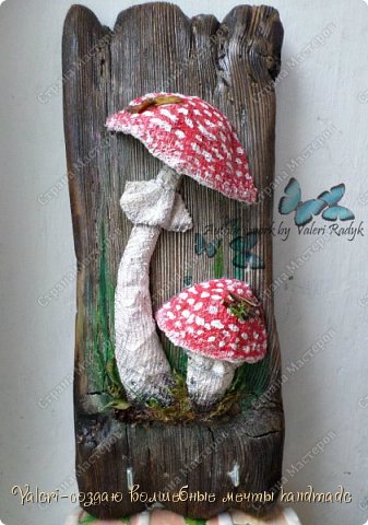 Ключницы-грибочки и несколько ватных зайцев)) (фото 9)