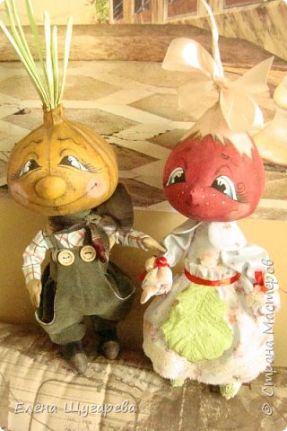 Чипполино и Редисочка. По МК А.Голеневой. (фото 4)