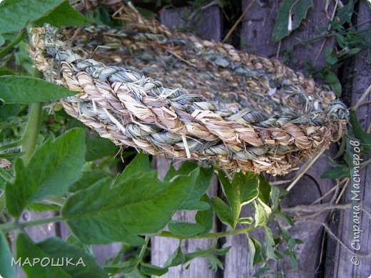 сшивала джутовой нитью - два цвета, две веревки, витье зеркальное (фото 6)