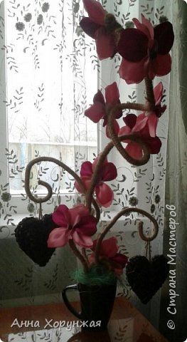 Кофейный топиарий. (фото 2)