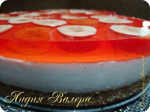 Йогуртовый чизкейк "клубнично-банановый миксс" (фото 3)