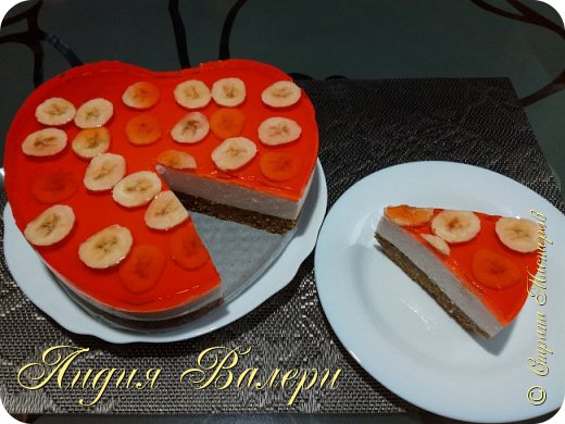 Йогуртовый чизкейк "клубнично-банановый миксс" (фото 4)