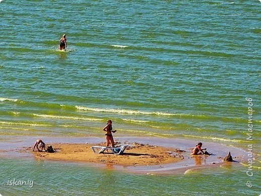 вот такие островки у нас бывают на пляже во время отлива!))) (фото 6)