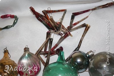 Связка  стекляруса в совсем плачевном состоянии. Посмотрим  может  на что-то и сгодится (фото 26)