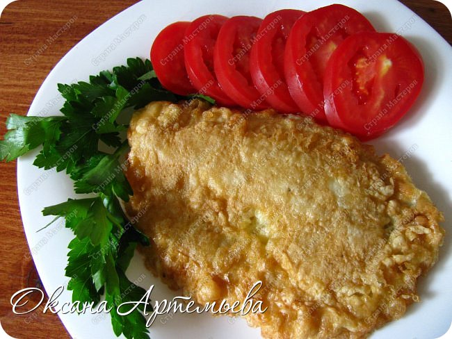 Более лёгким, но не менее вкусным буде ужин из рыбы в кляре со свежими овощами.

Ингредиенты: 
Филе телапии - 6 шт.
Яйцо - 3 шт.
Мука - 0,5 стакана
Соль - 0,5 чайной ложки (фото 6)