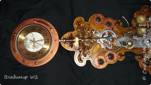 Steampunk Art  Часы "Ктулху" (фото 31)